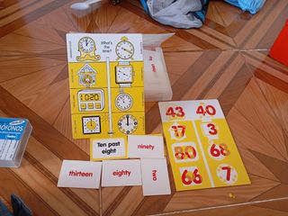 Juegos para aprender inglés. Horas, opuestos...