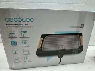 Cecotec Plancha Eléctrica Reversible Rock Wáter 