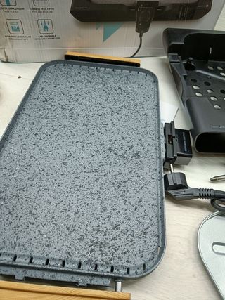 Cecotec Plancha Eléctrica Reversible Rock Wáter 