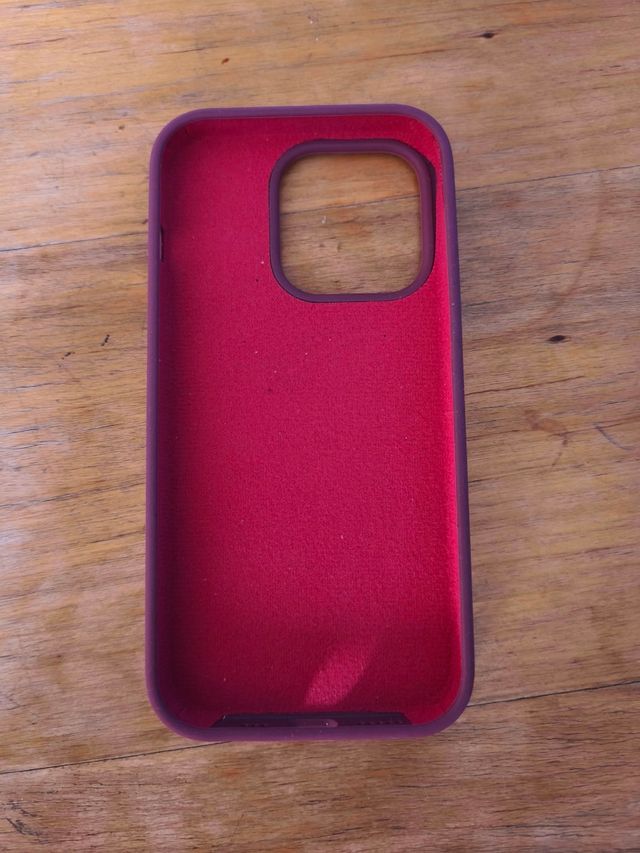 Custodia silicone iPhone 14 Pro - Viola