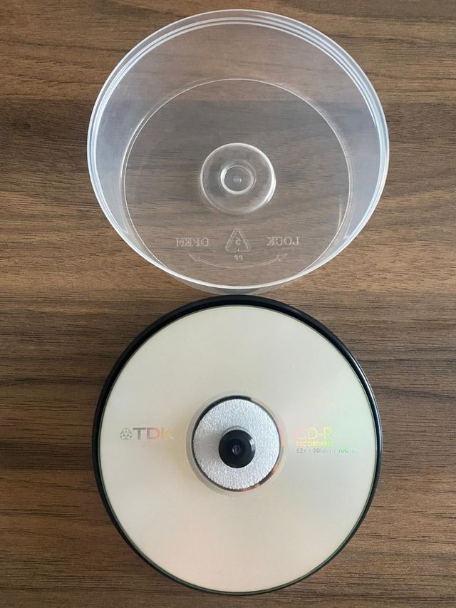 Tarrina CD-R TDK (14 unidades) 700MB