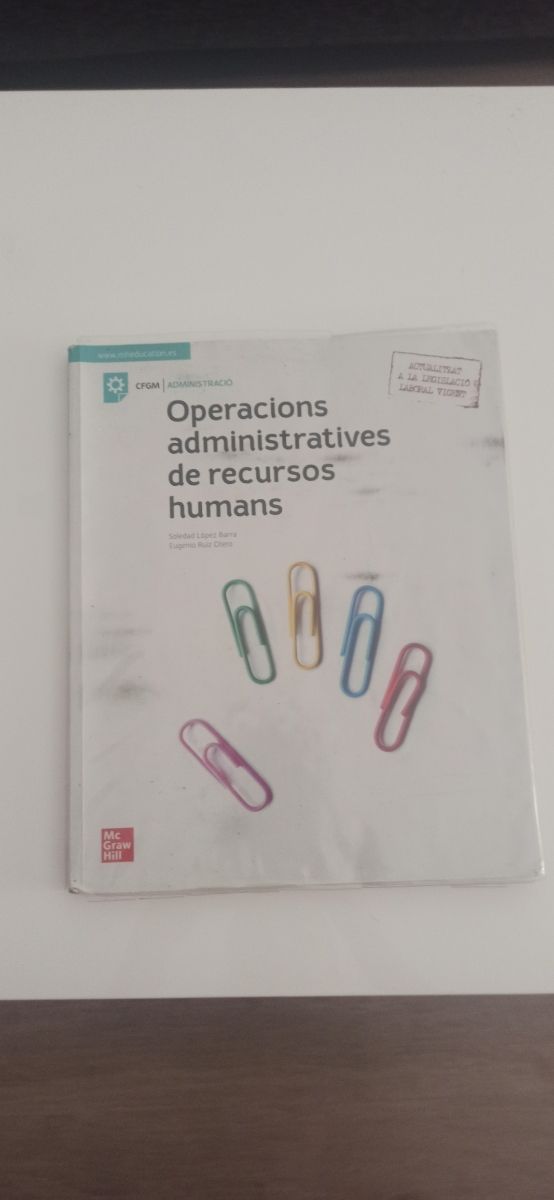 Operacions administratives de recursos humans