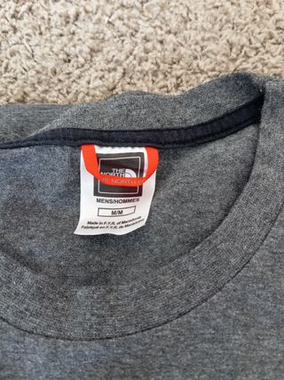 Camiseta Vintage The North Face M gris