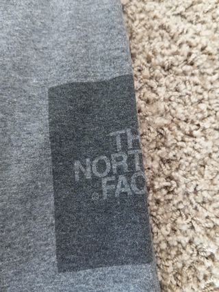 Camiseta Vintage The North Face M gris