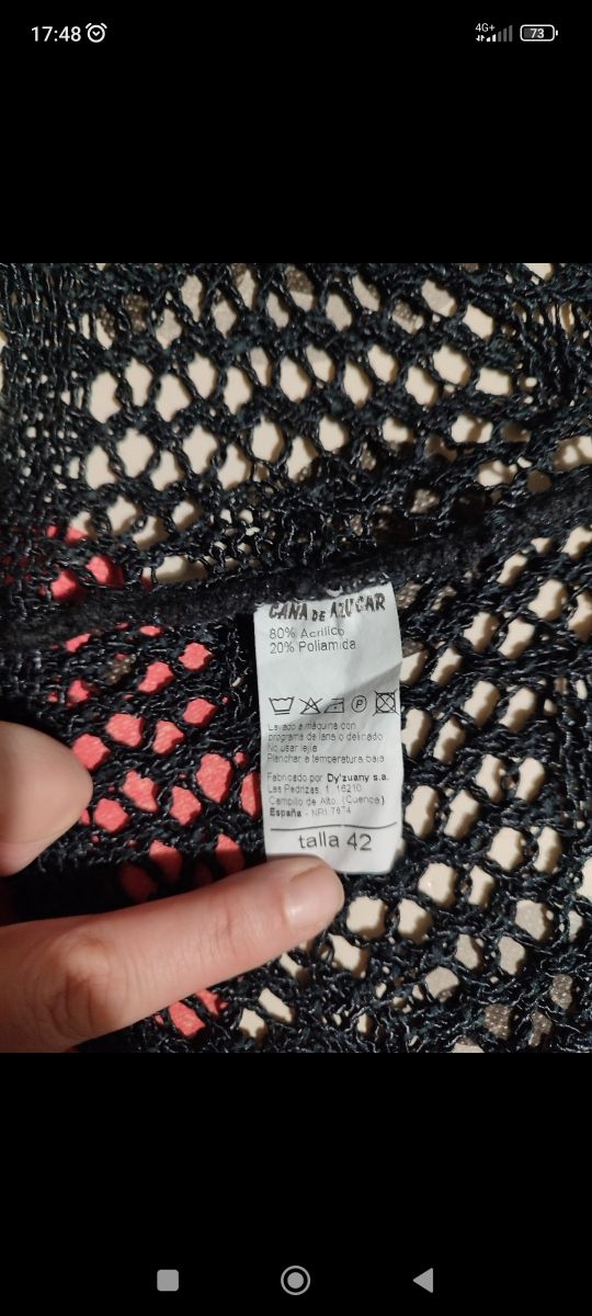 Chaqueta caladita  talla 42