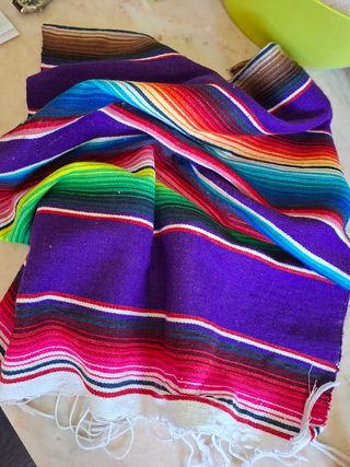 Manta Mexicana 1.60x60 multicolor
