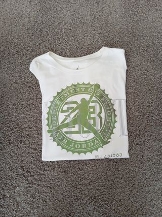Camiseta Jordan XL blanca