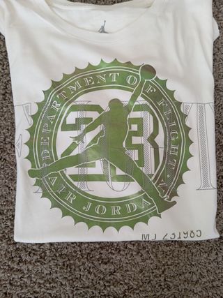 Camiseta Jordan XL blanca