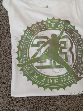 Camiseta Jordan XL blanca