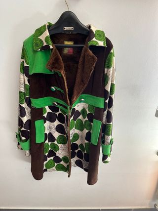 Abrigo Cheshire marrón-verde