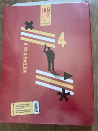 Libro marematicas B 4 ESO Edelvives