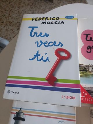 5 libros Federico Moccia