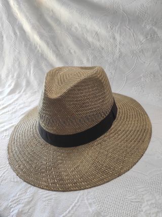 Sombrero paja - Beige/Marrón