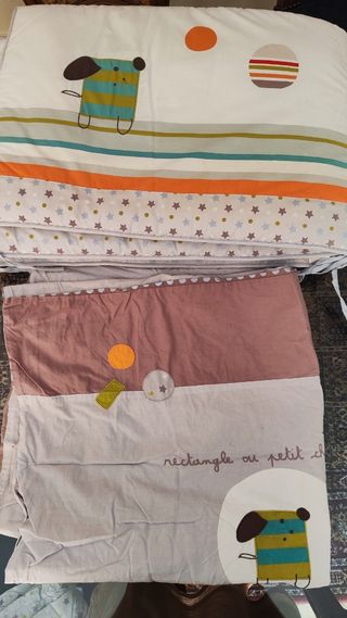 Chichonera cuna bebé + funda nórdica