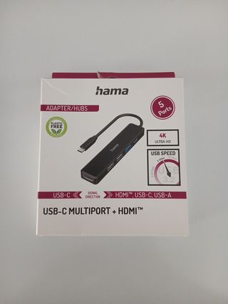 hama Adaptador USB-C Multiport + HDMI