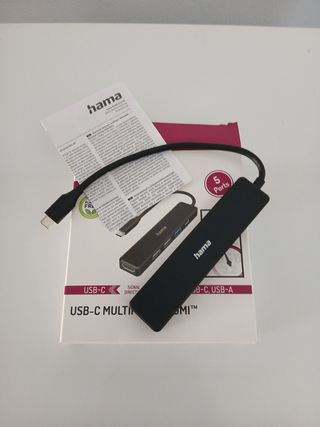 hama Adaptador USB-C Multiport + HDMI
