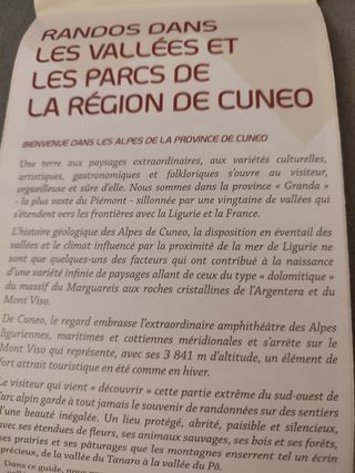 Guida trekking Cuneo