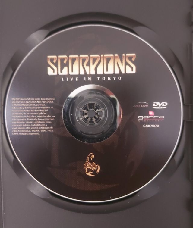 Scorpions Live in Tokyo DVD