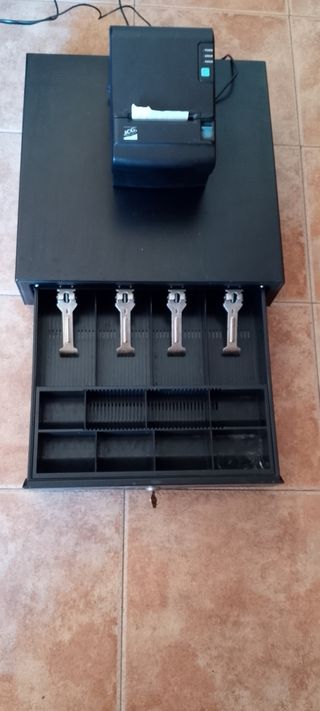Caja registradora con impresora TPV
