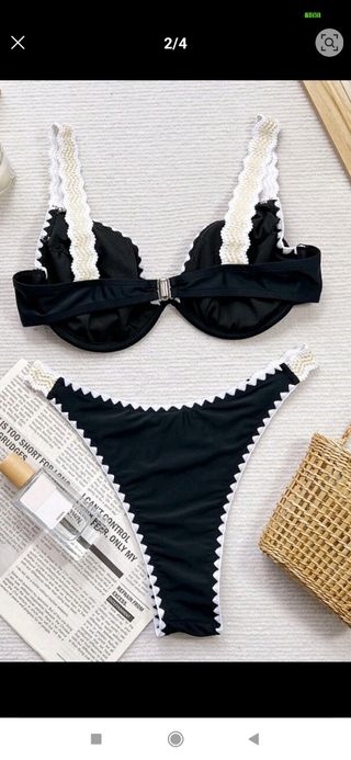 Bikini negro y blanco - 