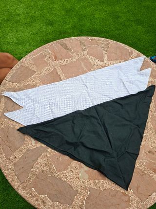 Traje aldeana y abarcas talla 19