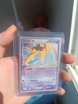DEOXYS EX - POKEMON CARTA 