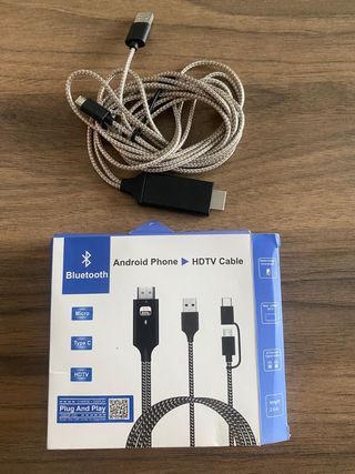 Cable HDMI Android - Micro USB - USB-C