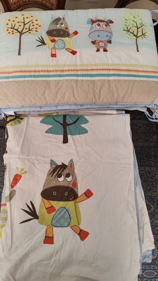 Chichonera cuna + funda nórdica