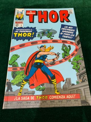 THOR » LOTE BIBLIOTECA MARVEL NÚMEROS 1 AL 10