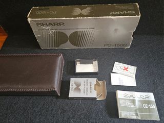 Sharp Pc-1500 Pocket Computer Pc 8k Byte Memory 