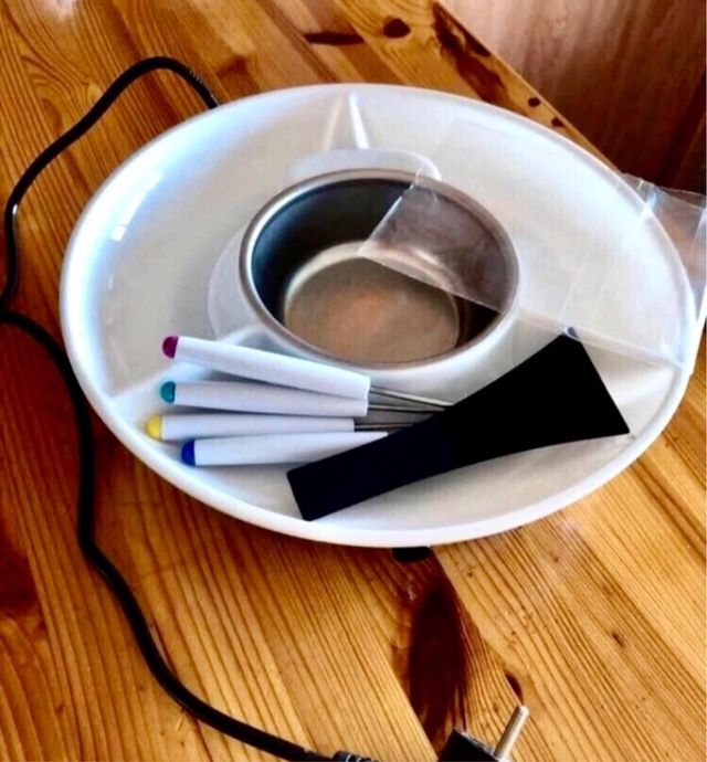 Fondue de chocolate eléctrica - Sin estrenar -