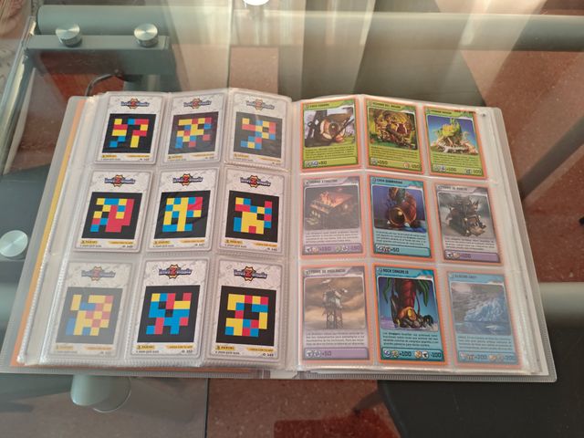 Álbum cartas Invizimals Nueva Alianza