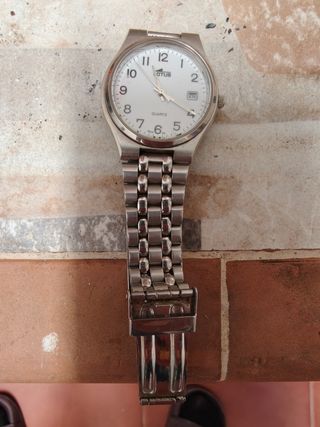 Reloj Lotus Hombre Acero Plata