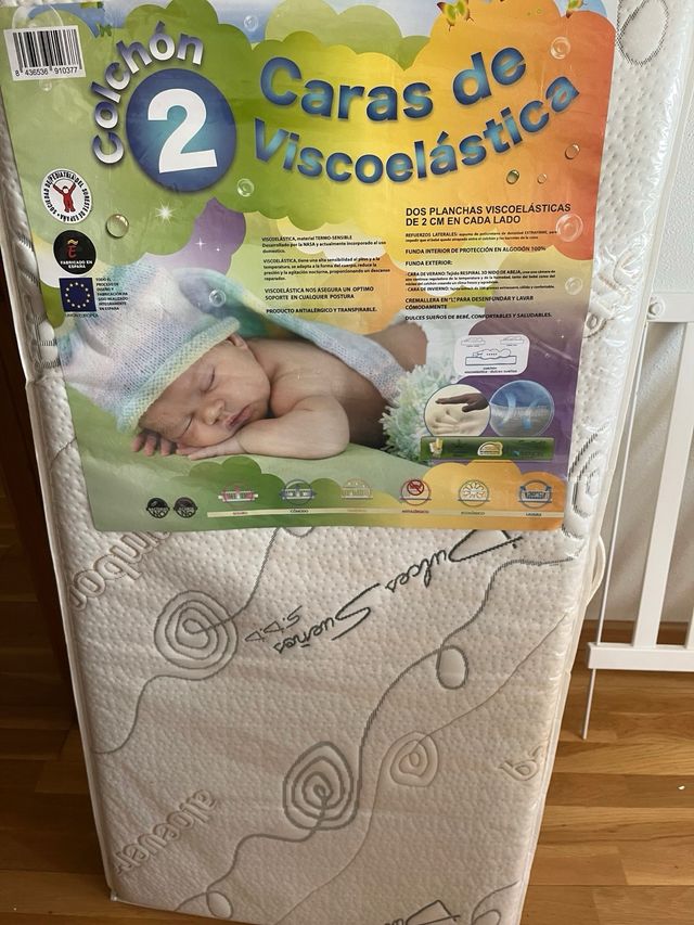 Cuna Micuna + Ropa de cama