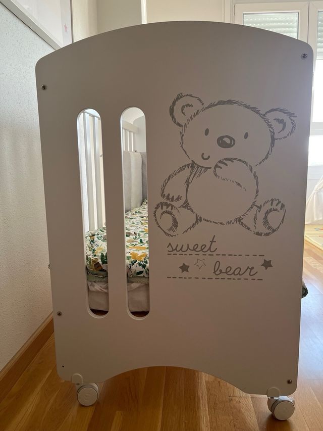 Cuna Micuna + Ropa de cama