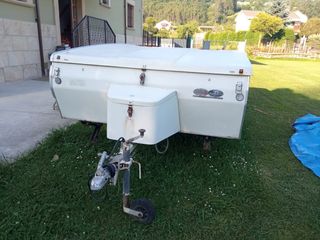 Caravana plegable vintage