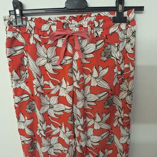 Pantaloni estivi floreali donna