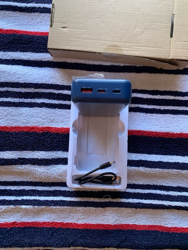 Batería Portátil - Power Bank Azul