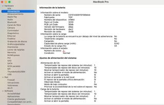 MacBook Pro 13" A2251 Gris Plata 2020 Batería Nuev