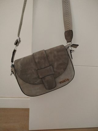 Bolso Tous Gris - bandolera