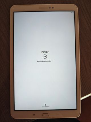 Samsung Galaxy Tab A blanca