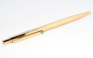 Boligrafo Montblanc dorado