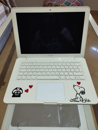 MacBook blanco 2009-2010 (no enciende, para piezas