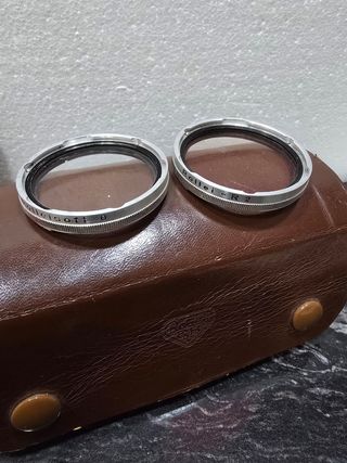 Accesorios fotográficos vintage Schneider & Kodak