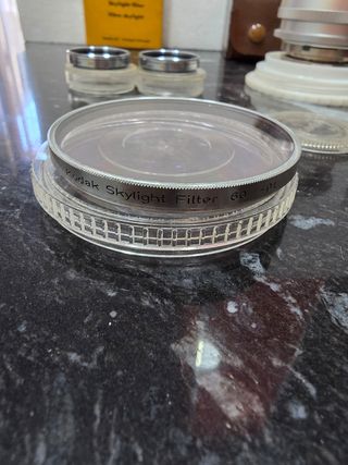 Accesorios fotográficos vintage Schneider & Kodak