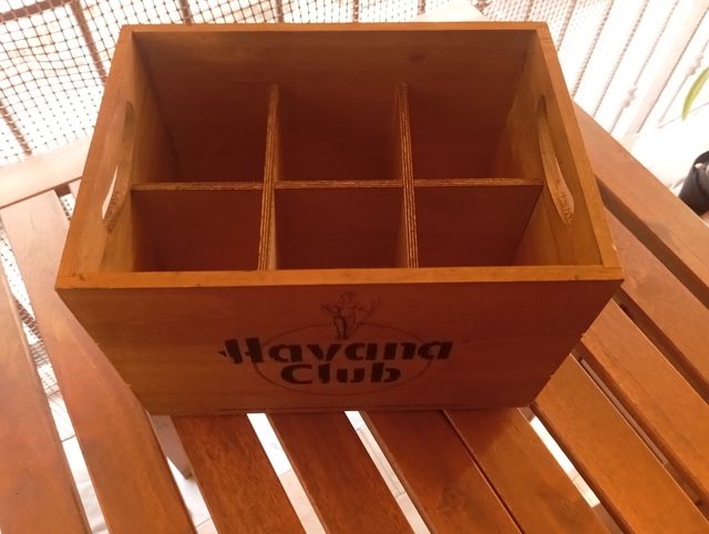 Cassetta legno Havana Club x 6 bottiglie