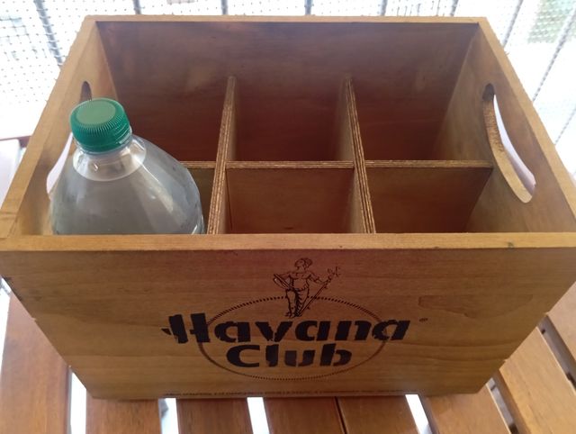 Cassetta legno Havana Club x 6 bottiglie