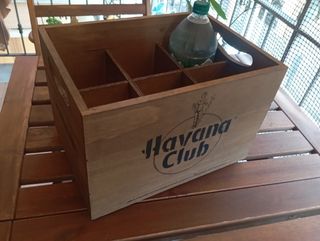 Cassetta legno Havana Club x 6 bottiglie