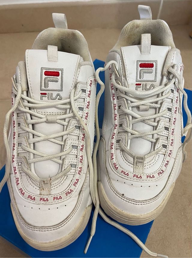 Zapatillas Fila Disruptor II blancas