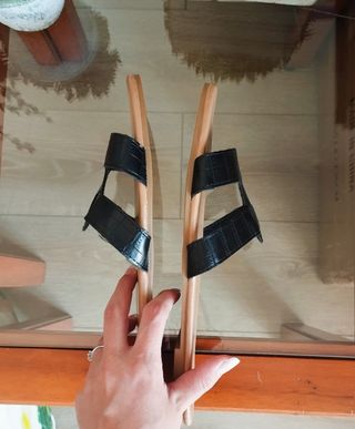 Sandalias planas mujer negras